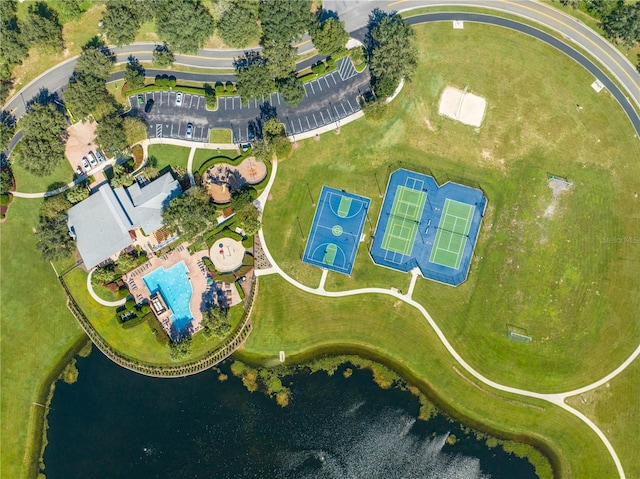 drone / aerial view