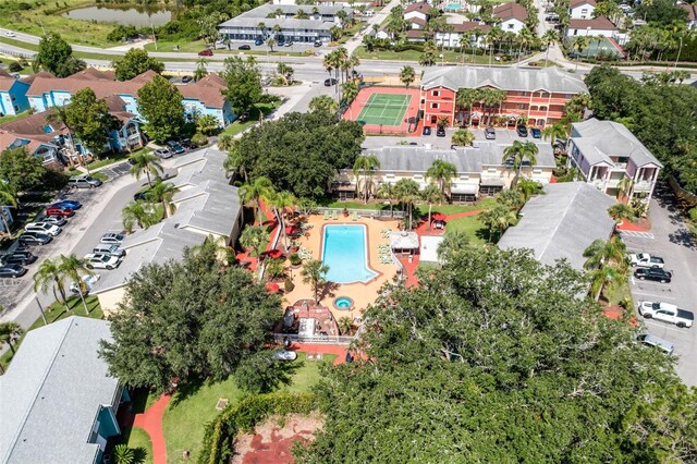 2745 N Poinciana Blvd Unit 65, Kissimmee, FL 34746 - drone / aerial view featuring a residential view