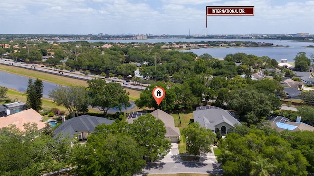 9509 Baycliff Ct, Orlando, FL 32836 - drone / aerial view of a large body of water