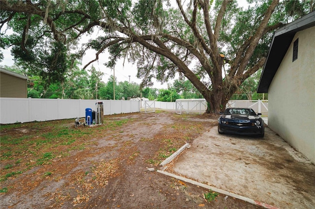 2804 Robinson Rd, Plant City, FL 33565 - view of yard with a fenced backyard