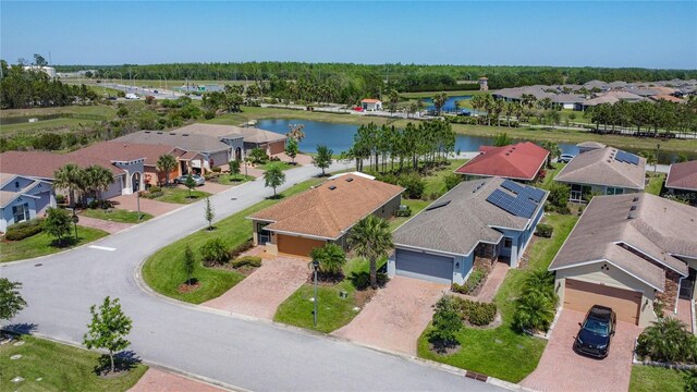 328 Vestrella Dr, Poinciana, FL 34759 - aerial view with a residential view and a water view
