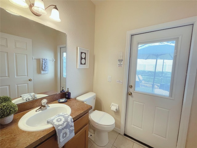 141 Summer Place Loop, Clermont, FL 34714 - half bath with tile patterned flooring and vanity