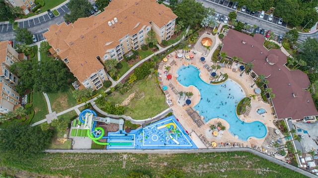 aerial view