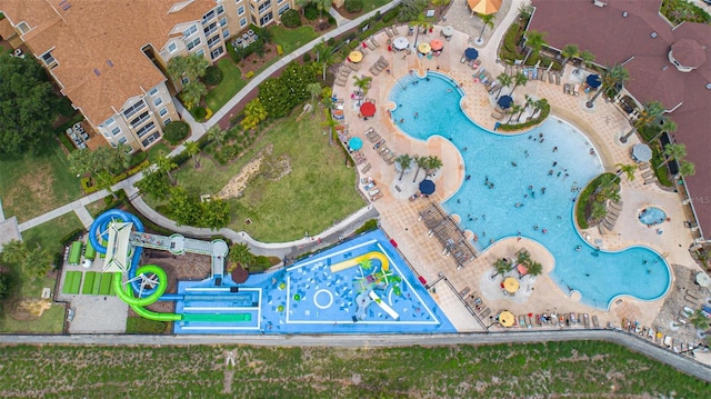 drone / aerial view