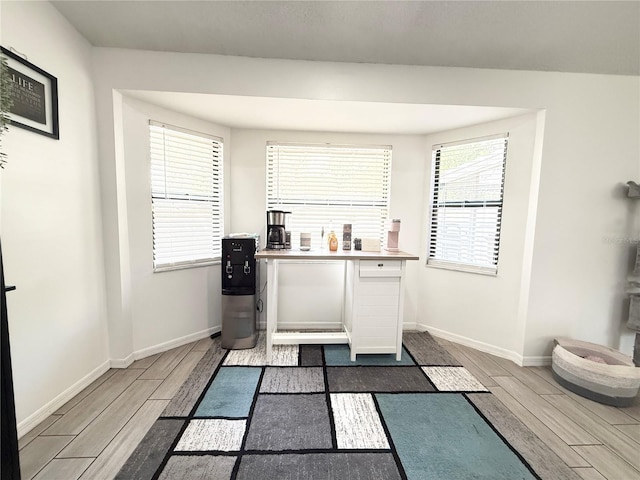 6922 Doehring Dr, Lakeland, FL 33810 - interior space with baseboards and wood tiled floor