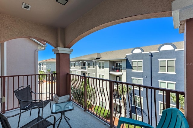 4862 Cayview Ave Unit 407, Orlando, FL 32819 - balcony featuring a residential view and visible vents