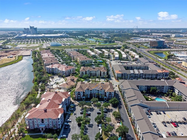 4862 Cayview Ave Unit 407, Orlando, FL 32819 - drone / aerial view with a water view