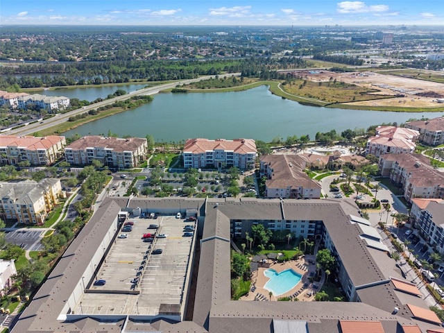4862 Cayview Ave Unit 407, Orlando, FL 32819 - aerial view with a water view