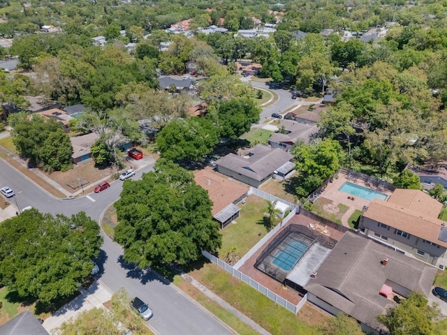 drone / aerial view