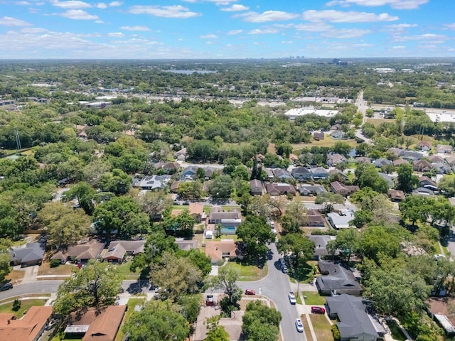 birds eye view of property featuring a residential view