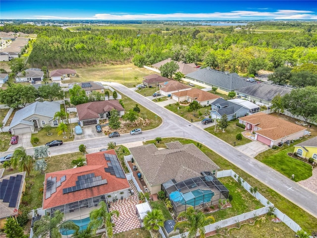 106 Meridian St, Davenport, FL 33837 - aerial view featuring a residential view and a wooded view