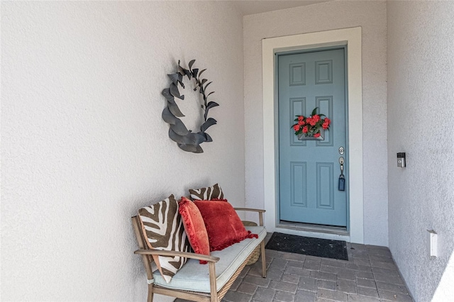 7957 Hanson Bay Pl, Kissimmee, FL 34747 - property entrance featuring stucco siding