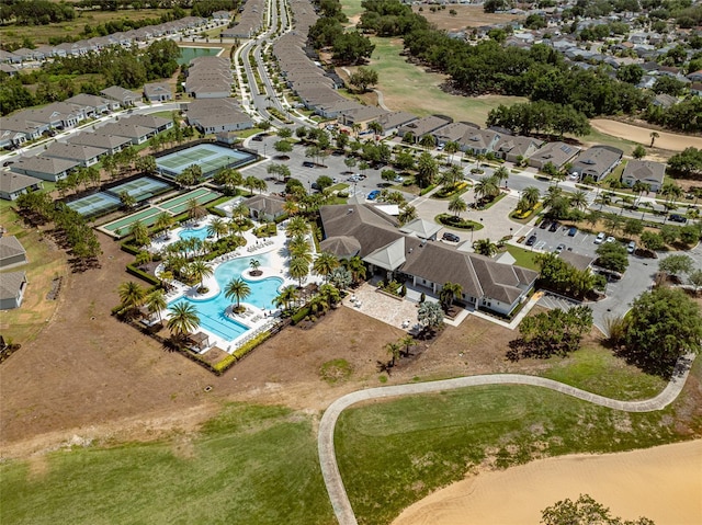7957 Hanson Bay Pl, Kissimmee, FL 34747 - bird's eye view featuring a residential view
