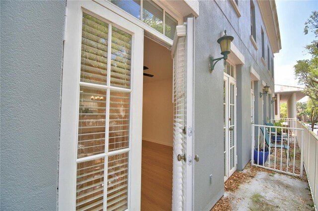 660 Celebration Ave Unit 240, Kissimmee, FL 34747 - doorway to property with stucco siding