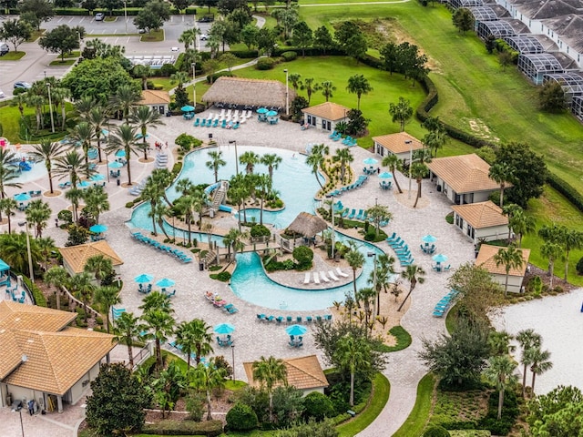 860 Pebble Beach Dr, Davenport, FL 33896 - bird's eye view with golf course view