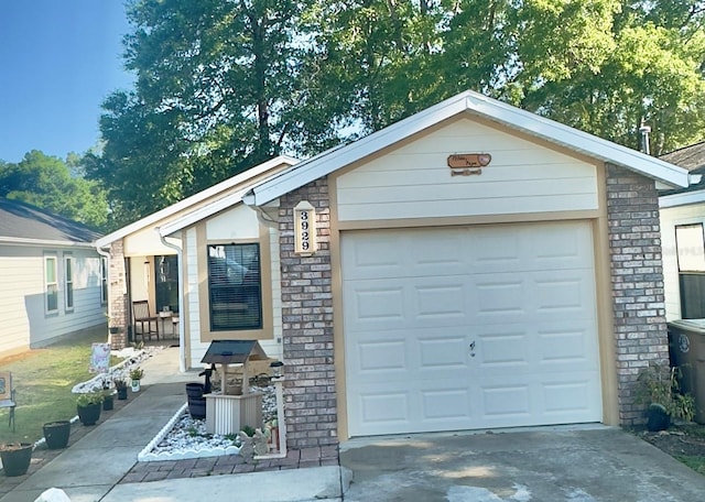 exterior space with driveway