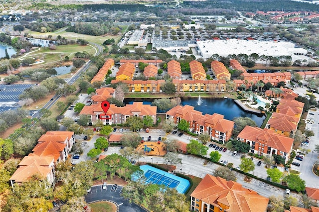 6141 Metrowest Blvd Unit 303, Orlando, FL 32835 - aerial view of residential area with a large body of water
