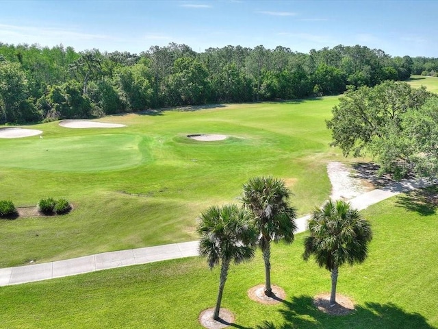 2724 Palm Tree Dr, Poinciana, FL 34759 - view of community featuring view of golf course and a lawn