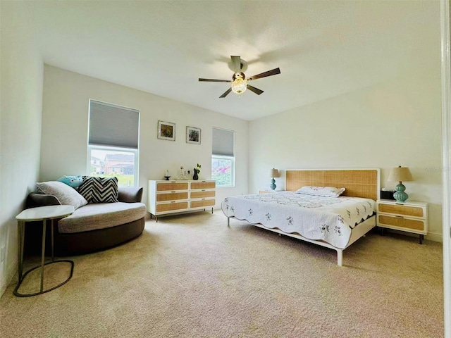 5019 Down Ct, Saint Cloud, FL 34772 - carpeted bedroom featuring multiple windows and a ceiling fan