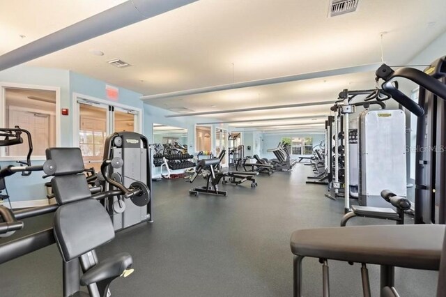1357 Venezia Ct Unit 202, Davenport, FL 33896 - workout area with visible vents
