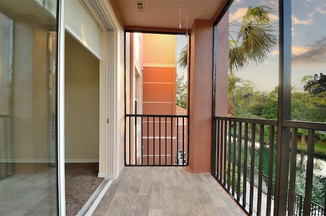 1357 Venezia Ct Unit 202, Davenport, FL 33896 - balcony at dusk with visible vents
