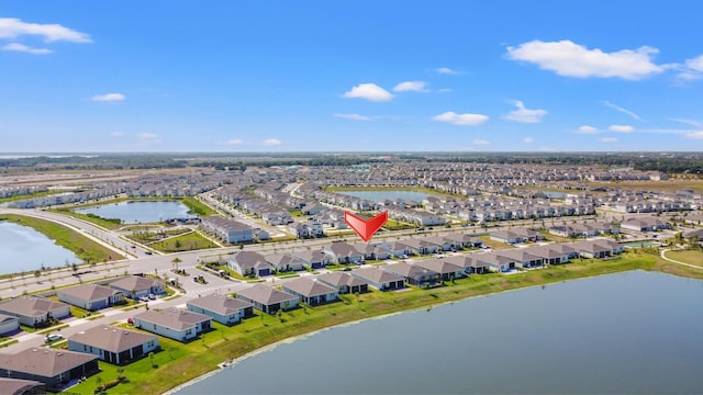 2019 Spring Shower Cir, Kissimmee, FL 34744 - birds eye view of property with a residential view and a water view