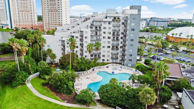 6165 Carrier Dr Unit 1603, Orlando, FL 32819 - view of urban area with a pool area
