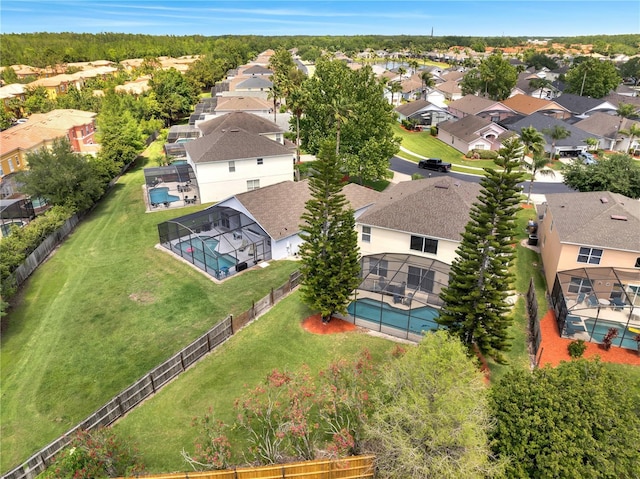 997 Lake Berkley Dr, Kissimmee, FL 34746 - bird's eye view with a residential view