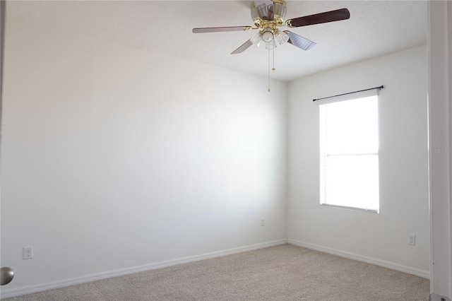 9016 Pyrus St, Kissimmee, FL 34747 - carpeted empty room featuring healthy amount of natural light, ceiling fan, and baseboards