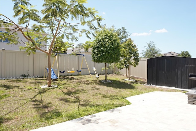 9016 Pyrus St, Kissimmee, FL 34747 - view of yard with a patio area