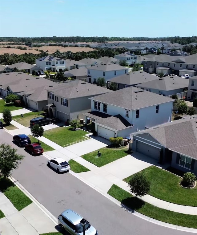 9016 Pyrus St, Kissimmee, FL 34747 - aerial perspective of suburban area