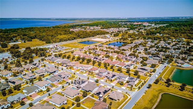 5118 Tiber Way, Saint Cloud, FL 34771 - drone / aerial view with a residential view and a water view