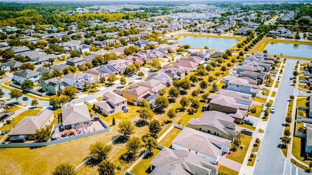 5118 Tiber Way, Saint Cloud, FL 34771 - drone / aerial view with a residential view and a water view
