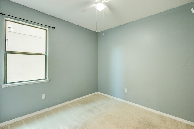 5118 Tiber Way, Saint Cloud, FL 34771 - carpeted empty room with a ceiling fan and baseboards