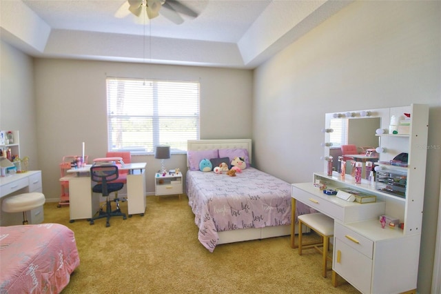 9435 Myrtle Creek Ln Unit 304, Orlando, FL 32832 - bedroom with ceiling fan and light carpet