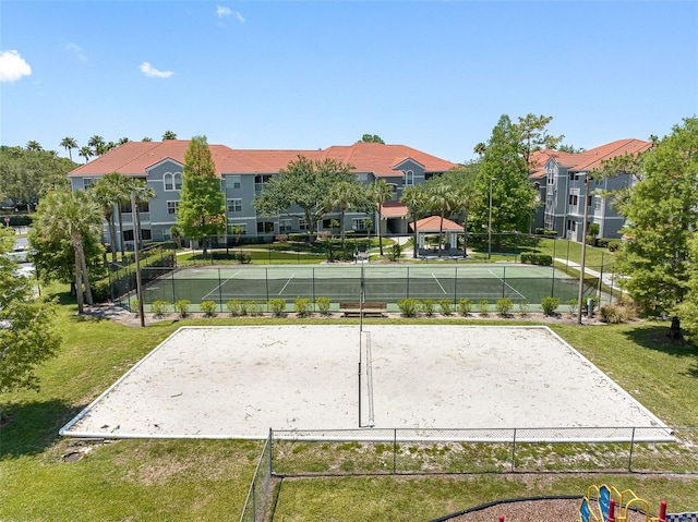 18001 Richmond Place Dr Unit 126, Tampa, FL 33647 - view of property's community featuring volleyball court