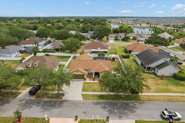 2289 Jessica Ln, Kissimmee, FL 34744 - birds eye view of property featuring a water view and a residential view