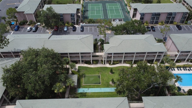131 Water Front Way Unit 220, Altamonte Springs, FL 32701 - aerial perspective of suburban area with a pool area