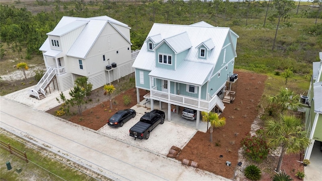 view of subject property
