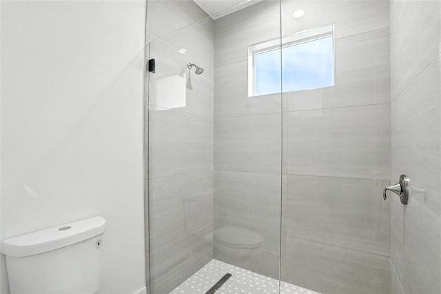 4098 New Milford St, North Port, FL 34288 - bathroom featuring a tile shower