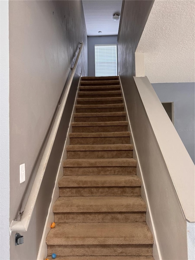 view of stairs