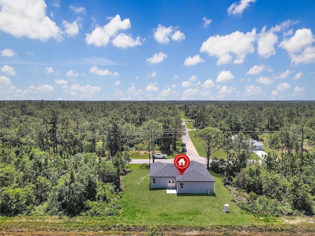 7744 Sun N Lake Blvd, Sebring, FL 33872 - birds eye view of property featuring a view of trees