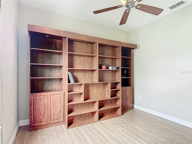 closet featuring visible vents