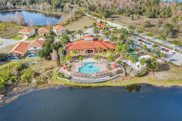 301 Rosso Dr, Davenport, FL 33837 - drone / aerial view featuring a water view