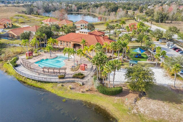 301 Rosso Dr, Davenport, FL 33837 - drone / aerial view featuring a water view