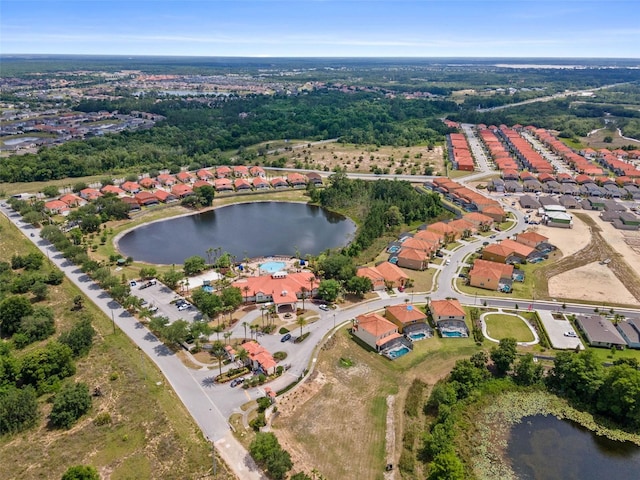 301 Rosso Dr, Davenport, FL 33837 - birds eye view of property with a water view