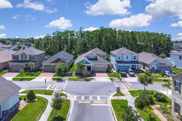 2487 Empress Dr, Kissimmee, FL 34741 - bird's eye view with a residential view