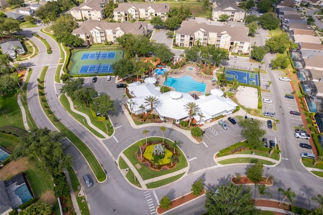 bird's eye view