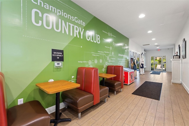 community lobby featuring visible vents