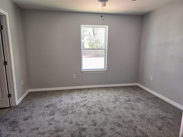 346 NW 24th Ave, Ocala, FL 34475 - carpeted empty room featuring a ceiling fan and baseboards